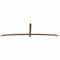 Ekena Millwork Bellingham Timber Gable Bracket, Douglas Fir, 108"W x 31 1/2"H x 1 1/2"D x 3 1/2"F, 7/12 Pitch GBW108X31X0204BEL00SDF - alternate 4